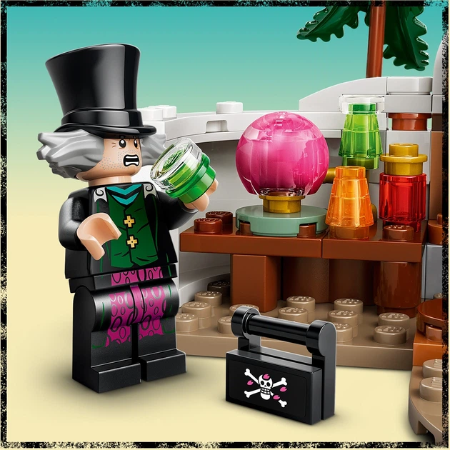 Конструктор LEGO One Piece Схованка лікаря Гірілука 271 деталь (75641) - Фото 4 Конструктор LEGO One Piece Схованка лікаря Гірілука 271 деталь (75641) - зображення 4