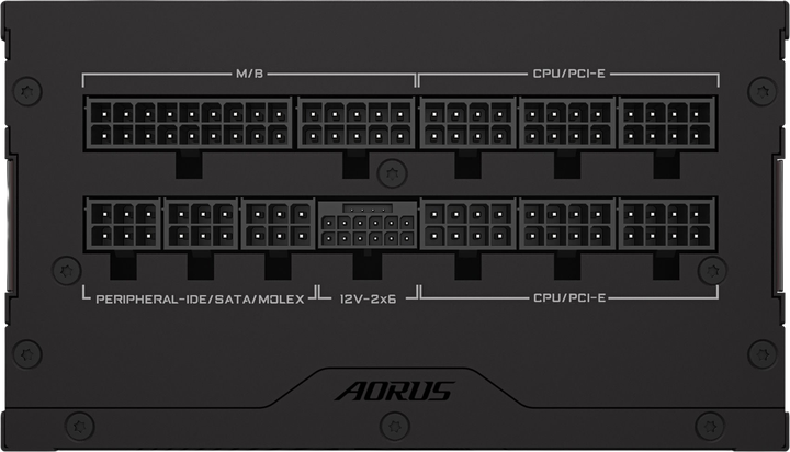 Блок живлення Gigabyte Aorus Elite 850W 80+ Platinum (GP-AE850PM PG5) - изображение 5