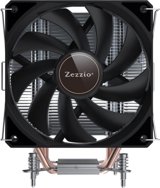 Повітряне охолодження Zezzio ZH-C400 V2 Black (ZH-C400 V2) - изображение 2