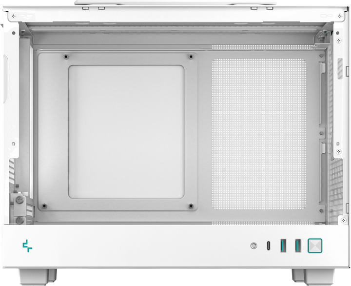 Корпус DeepCool CH160 White (R-CH160-WHNGI0-G-1) - Фото 2 Корпус DeepCool CH160 White (R-CH160-WHNGI0-G-1) - зображення 2