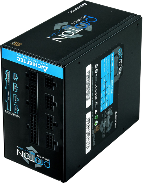 Блок живлення Chieftec Proton BDF-750C 750W 80+ Bronze (BDF-750C) - зображення 3