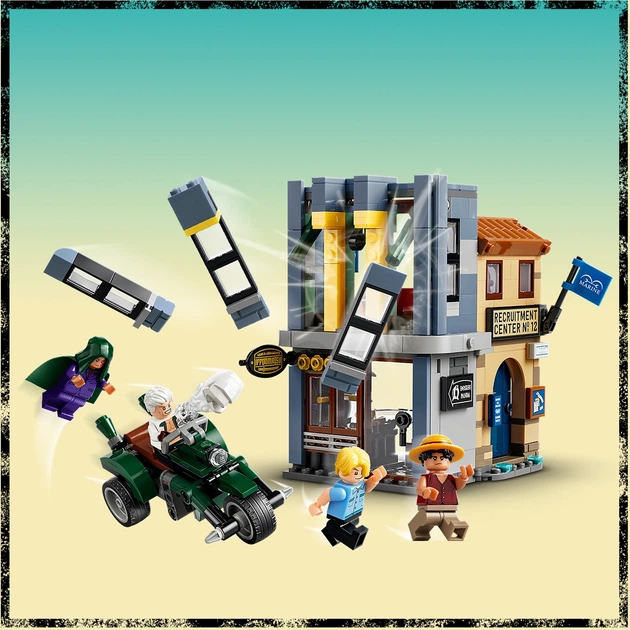 Конструктор LEGO One Piece Сутичка з капітаном Смокером 547 деталей (75642) - Фото 4 Конструктор LEGO One Piece Сутичка з капітаном Смокером 547 деталей (75642) - зображення 4