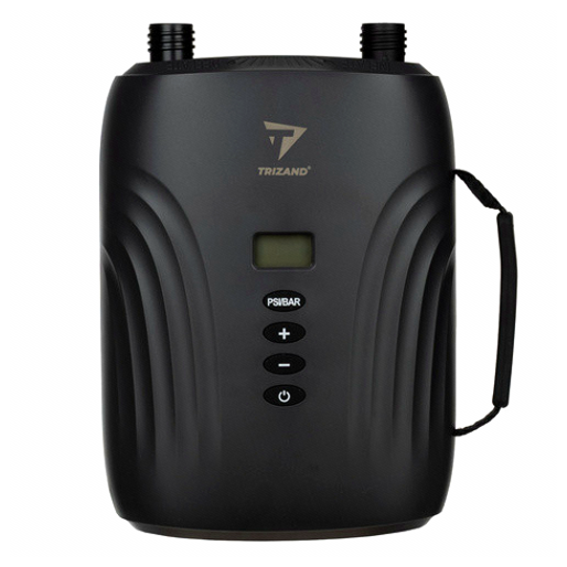 Электронасос 110 Вт для SUP-доски с ЖК-дисплеем 20 PSI черный Trizand 25262 с 6 насадками и шлангом - изображение 5