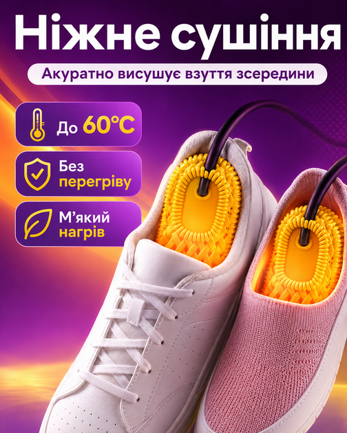 Электрическая сушилка для обуви ДОМОВЕНОК Классик 12/220 ЕС NEW - Фото 3 Электрическая сушилка для обуви ДОМОВЕНОК Классик 12/220 ЕС NEW - изображение 3