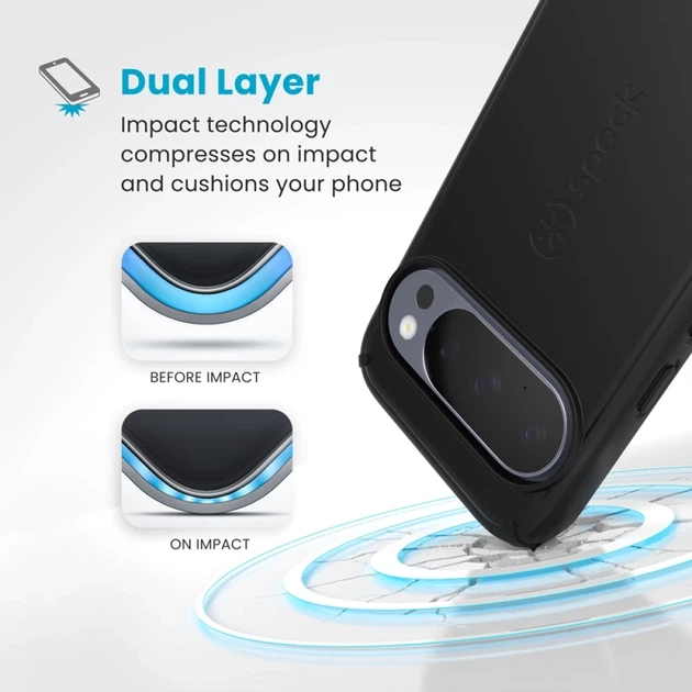 Чехол Speck ImpactHero Slim для Google Pixel 10 / Google Pixel 10 Pro Black (150946-1041) - изображение 2