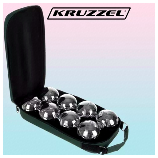Игра петанк 8 шаров металлические шары в чехле для активного отдыха Kruzzel - Фото 2 Игра петанк 8 шаров металлические шары в чехле для активного отдыха Kruzzel - изображение 2