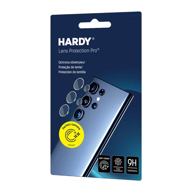 Szkło ochronne do aparatu 3MK Hardy Lens Protection Pro do Samsung Galaxy S26 Plus Black (5903108706780) - Zdjęcie 2 Szkło ochronne do aparatu 3MK Hardy Lens Protection Pro do Samsung Galaxy S26 Plus Black (5903108706780) - obraz 2
