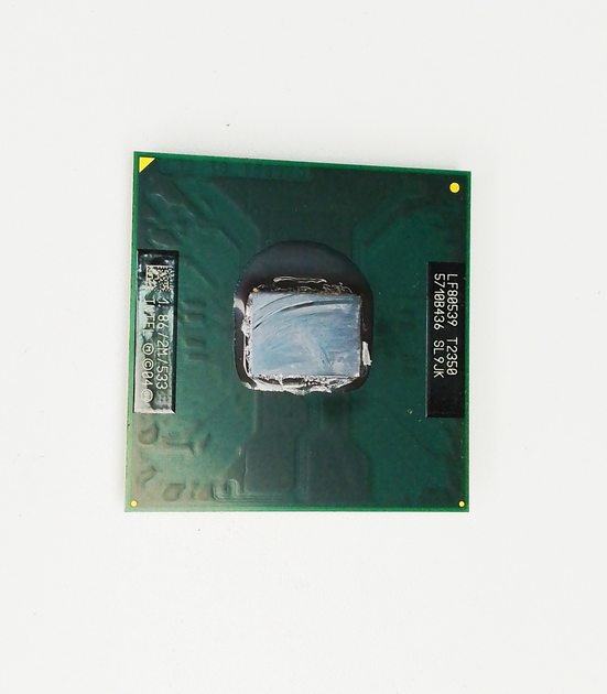 Процесор Intel Core Duo T2350 Б/В - Фото 1 Процесор Intel Core Duo T2350 Б/В - изображение 1