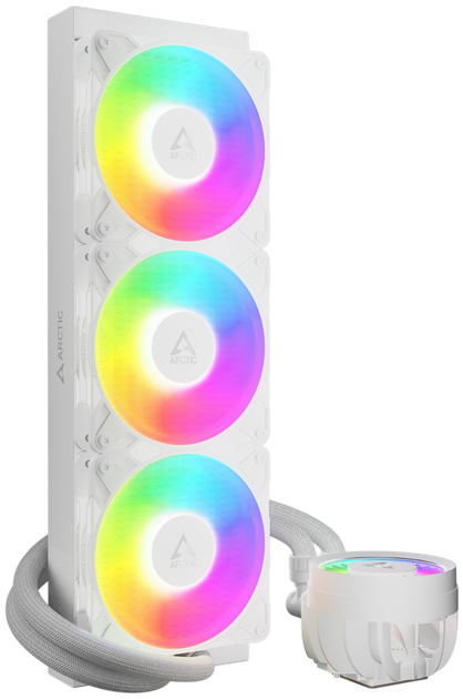 Водяное охлаждение ARCTIC Liquid Freezer III Pro 360 ARGB White (ACFRE00188A) - изображение 2