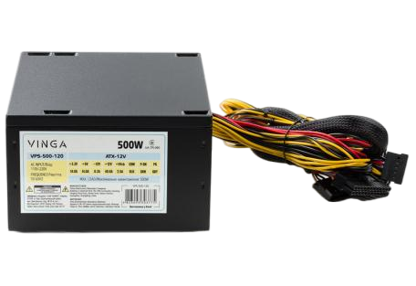 Блок живлення Vinga 500W ОЕМ (VPS-500-120) - изображение 2