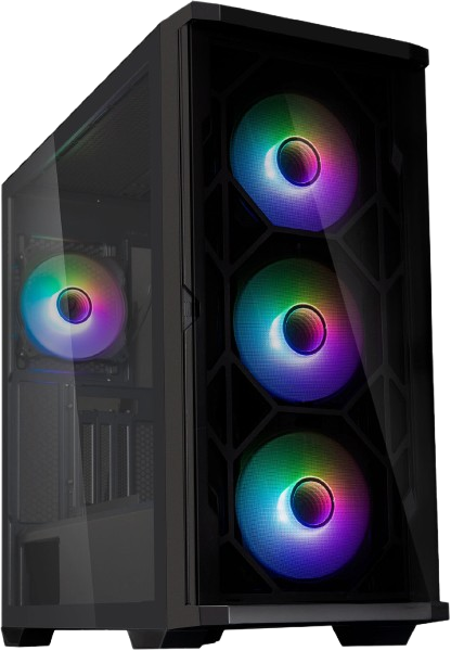 Корпус Zalman Z10 Duo ARGB Black (Z10DUO) - изображение 2