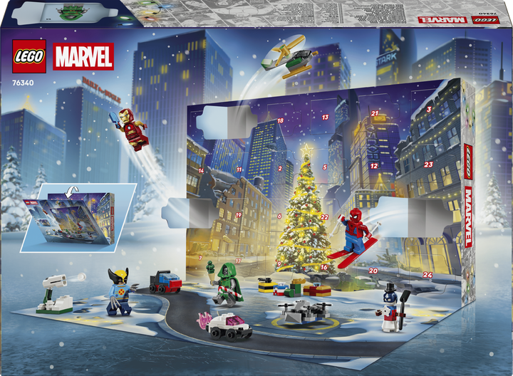 Конструктор LEGO Super Heroes Адвент-календар 2026 317 деталей (76340) - Фото 9 Конструктор LEGO Super Heroes Адвент-календар 2026 317 деталей (76340) - зображення 9