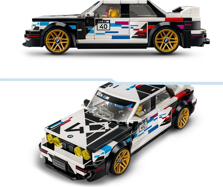 Конструктор LEGO Speed Champions BMW M3 E30 358 деталей (77263) - Фото 4 Конструктор LEGO Speed Champions BMW M3 E30 358 деталей (77263) - зображення 4