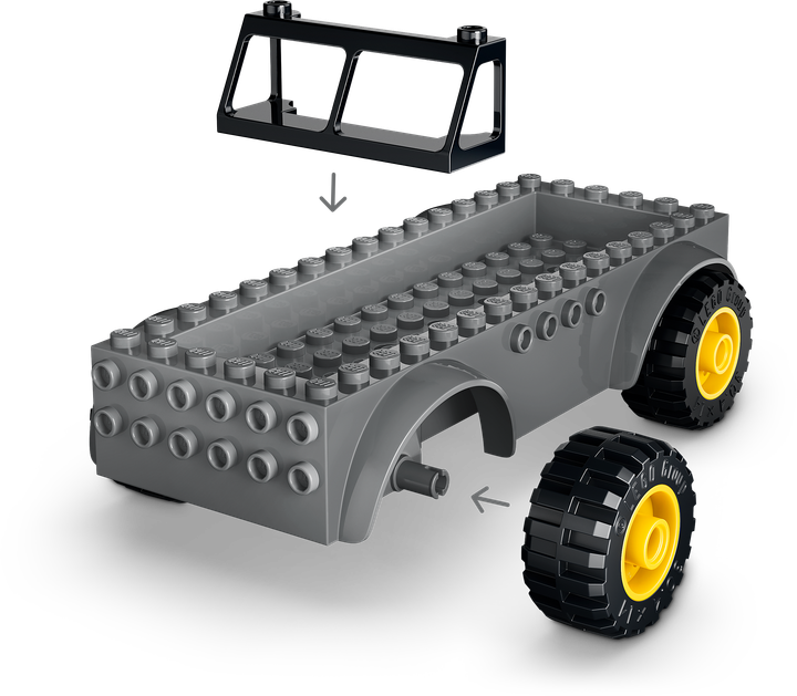 Конструктор LEGO Jurassic World Вантажівка для перевезення молодого тиранозавра 115 деталей (77978) - Фото 6 Конструктор LEGO Jurassic World Вантажівка для перевезення молодого тиранозавра 115 деталей (77978) - зображення 6