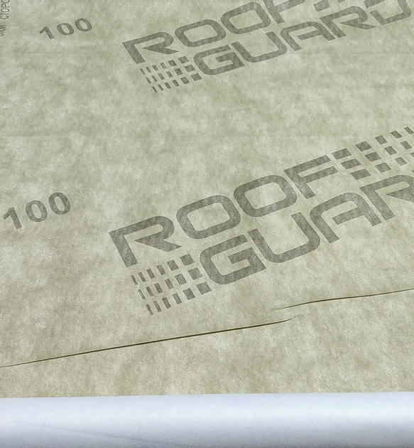 Мембрана 100 (15 м2-рулон) RoofGuard гидроизоляционная, супердиффузионная трёхслойная - изображение 2