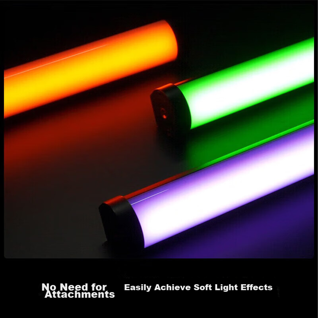 Sidande B320S Fill Light Stick, ручной заполняющий свет для фотосъемки, полноцветный RGB-светильник для создания атмосферы, портативный заполняющий световой стержень для фотосъемки, улучшения изображения, управления освещением в ночных сценах. - изображение 11