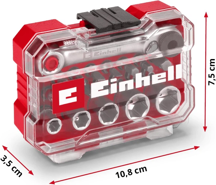 Zestaw bitów Einhell XS‑Case 21 szt (49118683) - Zdjęcie 3 Zestaw bitów Einhell XS‑Case 21 szt (49118683) - obraz 3