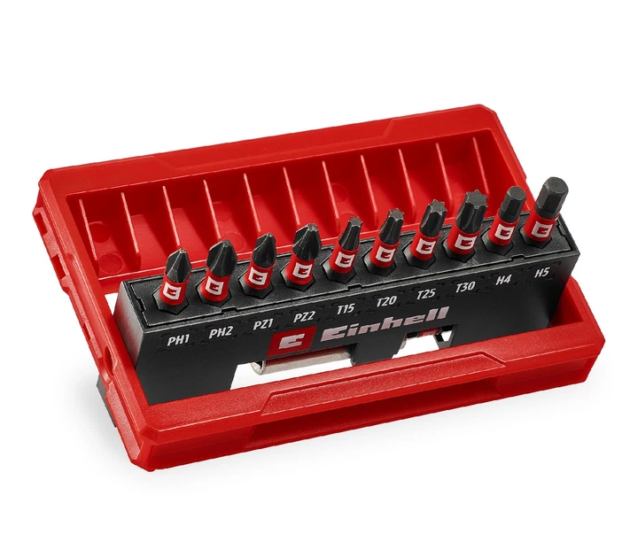 Zestaw bitów Einhell Pocket Cassette 11 szt (49118673) - Zdjęcie 3 Zestaw bitów Einhell Pocket Cassette 11 szt (49118673) - obraz 3