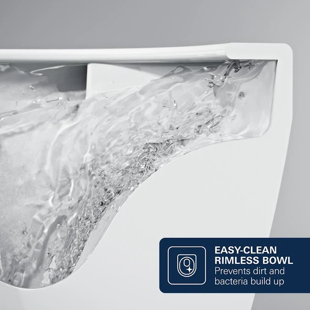Инсталляция Grohe Rapid SL Solido 38971000 + панель смыва Skate Cosmopolitan 38732000 хром + унитаз подвесной Euro Ceramic 102509SH00 Rimless Tornado с сиденьем Soft Close дюропласт (SET509SH971) - Фото 11 Инсталляция Grohe Rapid SL Solido 38971000 + панель смыва Skate Cosmopolitan 38732000 хром + унитаз подвесной Euro Ceramic 102509SH00 Rimless Tornado с сиденьем Soft Close дюропласт (SET509SH971) - изображение 11