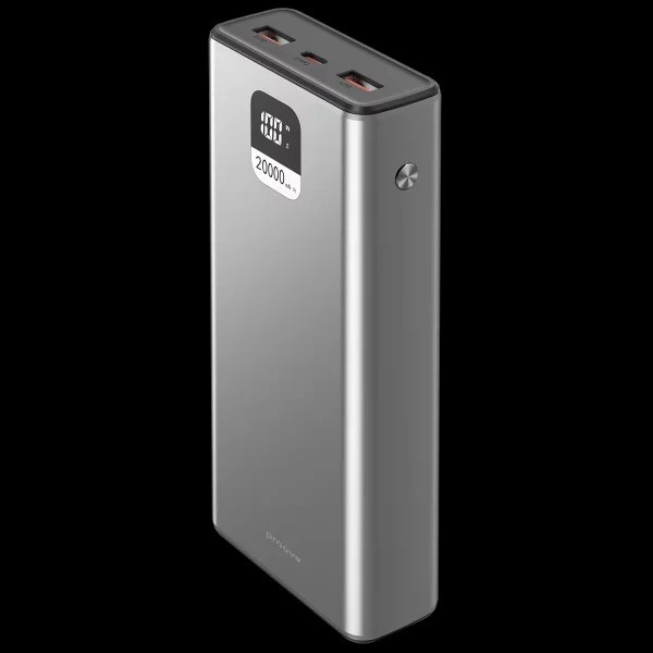 Внешний аккумулятор Proove Guardian 20000mAh 22.5W Metal Gray (PBG222210004) - Фото 1 Внешний аккумулятор Proove Guardian 20000mAh 22.5W Metal Gray (PBG222210004) - изображение 1