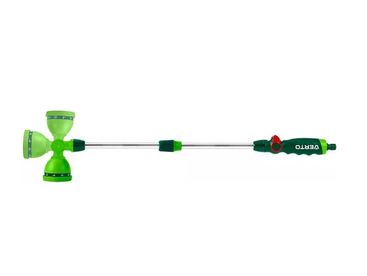 Ороситель ручной Verto, 1/2"-3/4" штанга 77-113 см 10 функций (15G682) - изображение 2