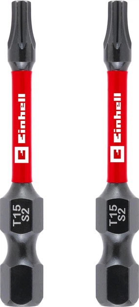 Zestaw bitów skrętnych Einhell T15 S2 2 szt (49131230) - obraz 2