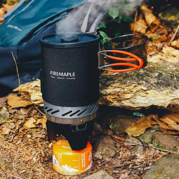 Система приготовления пищи Fire Maple X1 (черная) 1 л туристическая горелка с теплообменником 2200 Вт - изображение 6