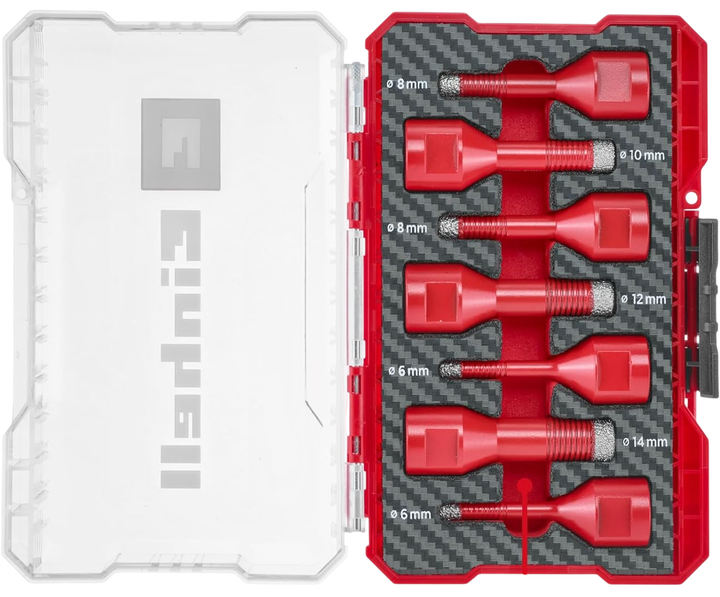 Zestaw otwornic Einhell M-CASE 7 szt. 49500400 (4009315004006) - obraz 2