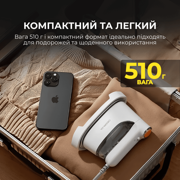 Отпариватель портативный Deerma DEM-GT01 - изображение 8
