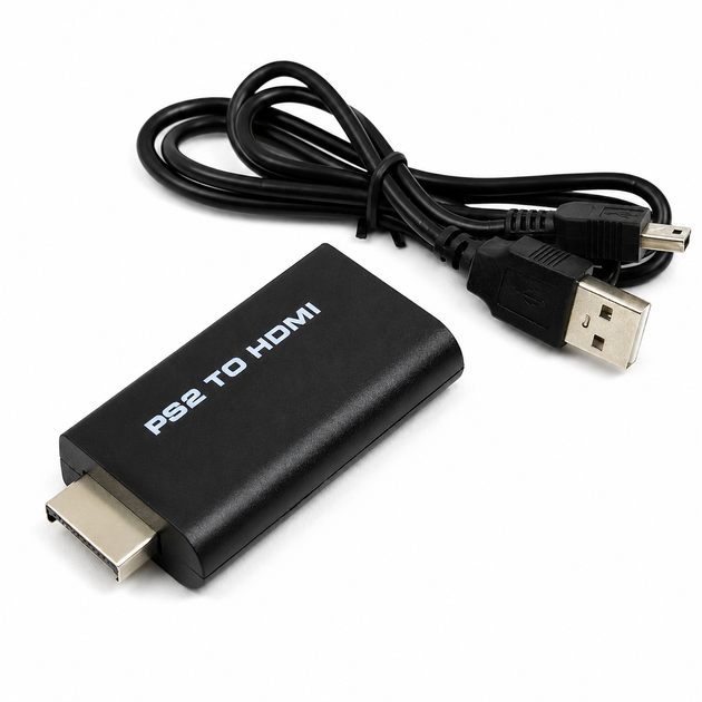 Компонентний перехідник PS2 to HDMI для PS2 PlayStation 2 та 3 (PS2HDMI) 77618 - Фото 1 Компонентний перехідник PS2 to HDMI для PS2 PlayStation 2 та 3 (PS2HDMI) 77618 - изображение 1