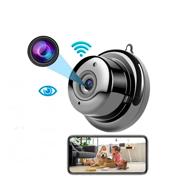 Мини-камера с ночным видением DG-MYQ, 720P / Переносная WiFi камера с микрофоном - изображение 4