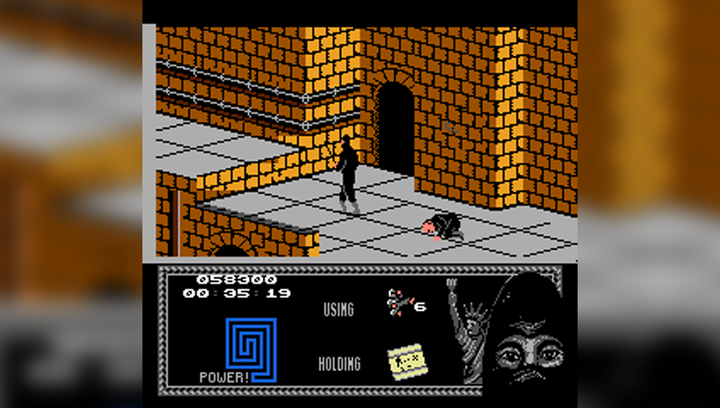Игра RMC Famicom Dendy The Last Ninja 90х Английская Версия Только Картридж Б/У - изображение 6