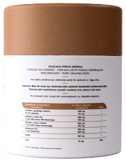 Spalacz tłuszczu Doctor Glam Sugar Control 90 kapsułek (5901752334076) - obraz 3