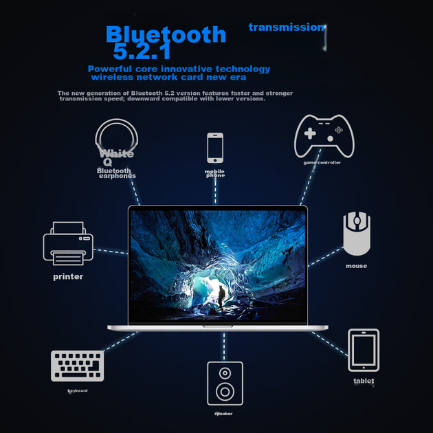 Сетевая карта EDUP AX200 WIFI6, двухдиапазонный внутренний модуль M2 для ноутбука, обеспечивающий передачу сигнала Wi-Fi с поддержкой Bluetooth 5.2 (3000 Мбит/с). - Фото 9 Сетевая карта EDUP AX200 WIFI6, двухдиапазонный внутренний модуль M2 для ноутбука, обеспечивающий передачу сигнала Wi-Fi с поддержкой Bluetooth 5.2 (3000 Мбит/с). - изображение 9