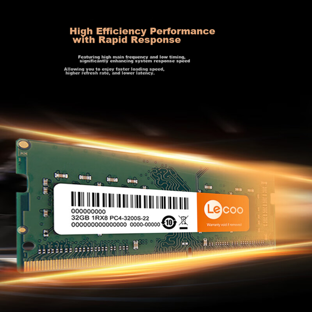 Оперативна пам'ять Lecoo SODIMM DDR4-2666 16384MB PC4-21300 - зображення 4