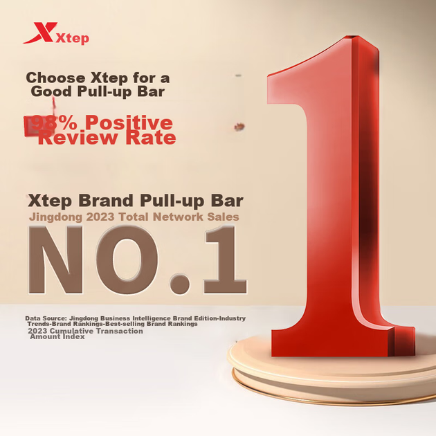 Турник XTEP Home, дверной, без сверления - изображение 4