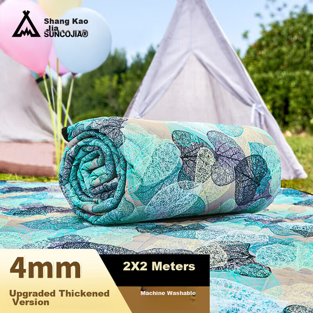 Коврик для пикника Suncojia влагостойкий, 2×2.2 м - изображение 4