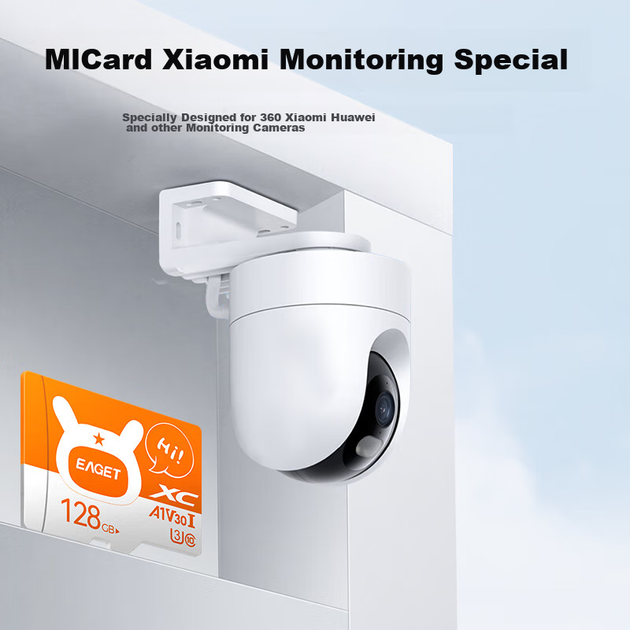 Карта памяти EAGET 128GB microSDXC UHS-I U3 V30 A1 C10 - изображение 8