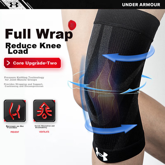 Наколінник Under Armour спортивний зігрівальний, унісекс, розмір XL - зображення 5