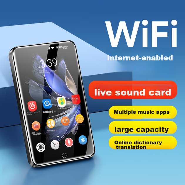 Плеєр Fanmu BF12 MP3/MP4/MP5 Bluetooth Wi-Fi для навчання - зображення 7