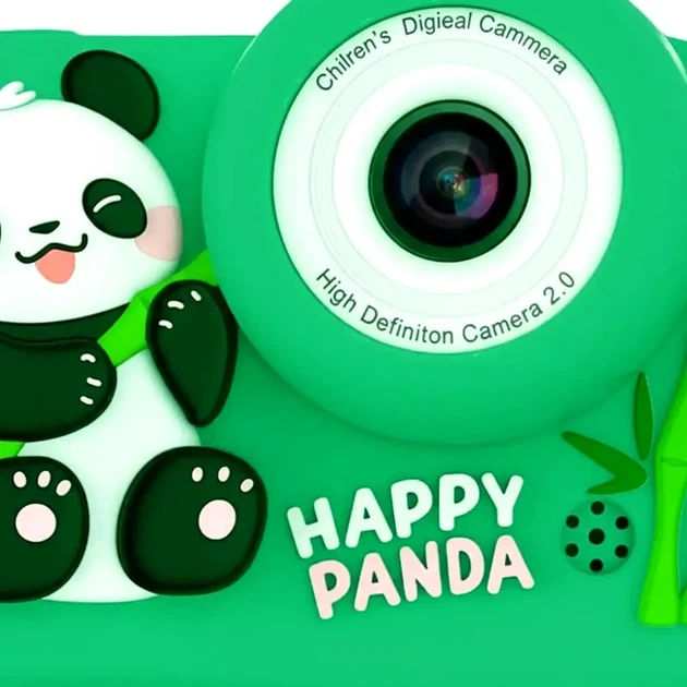 Дитячий фотоапарат FullHD 2.0" зум 10× акумулятор 400 мА·год для дітей M03 зелений - Фото 3 Дитячий фотоапарат FullHD 2.0" зум 10× акумулятор 400 мА·год для дітей M03 зелений - зображення 3