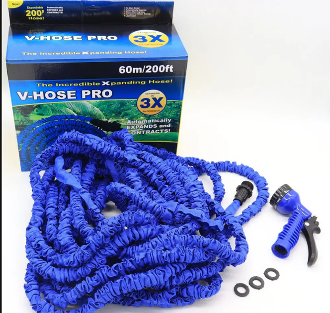 Шланг для поливу 60 м Magic Hose Шланг поливочний садовий - Фото 3 Шланг для поливу 60 м Magic Hose Шланг поливочний садовий - зображення 3