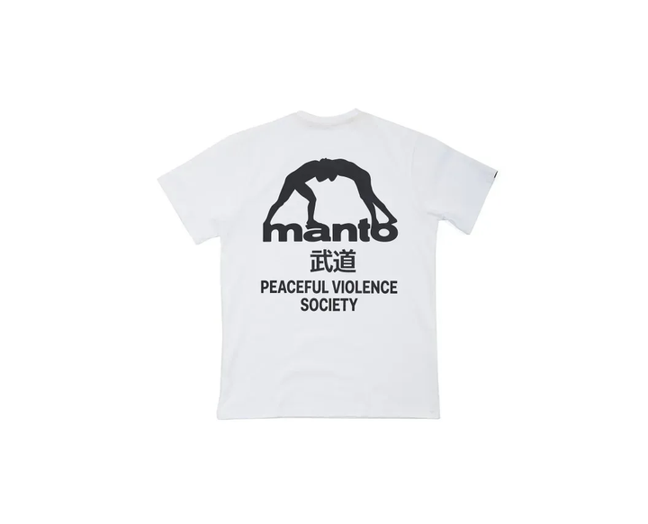 Футболка Manto Society White 2391 XL - зображення 2