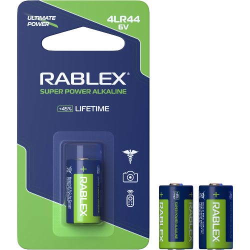 Батарейка Rablex 4LR44 Alkaline 6V - изображение 2