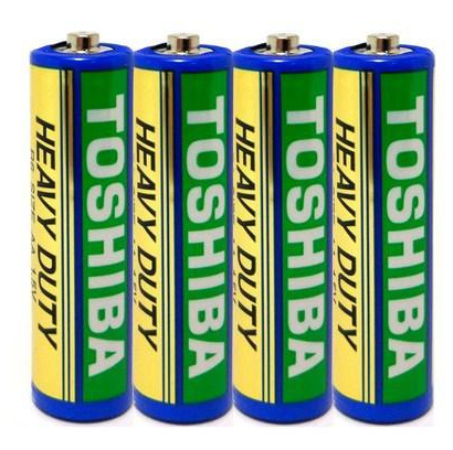 Батарейки AA Пальчикові Toshiba R6 сольові 40шт/уп - Фото 2 Батарейки AA Пальчикові Toshiba R6 сольові 40шт/уп - зображення 2