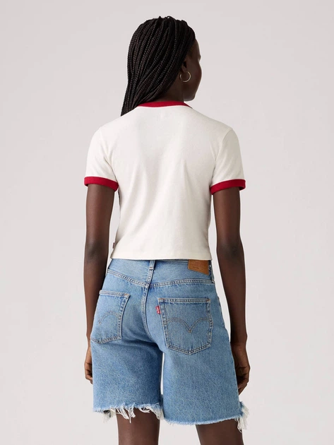 Футболка бавовняна жіноча Levi's 194810810 XS Біла (1159862348) - зображення 2