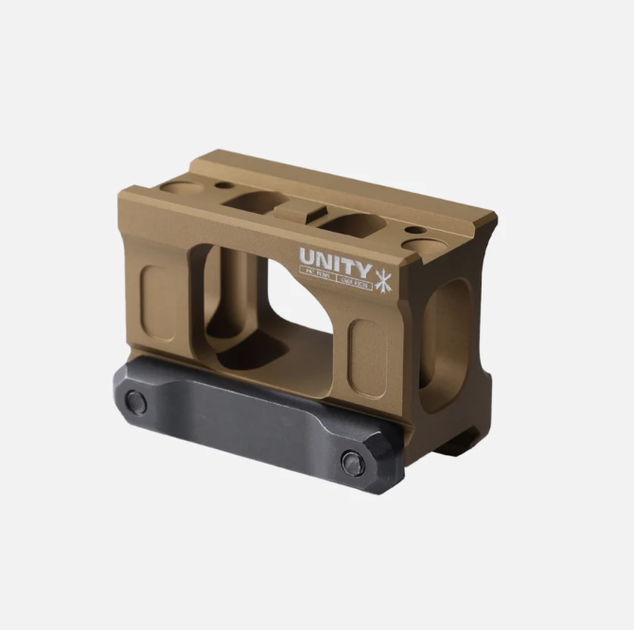 Крепление для оптики оружие Unity Tactical FAST Micro-S Mount цвет черный, FDE - изображение 3