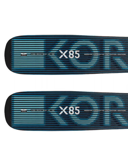 Гірські лижі HEAD KORE X85 LYT + кріплення HEAD PRW 11 GRIP WALK 177 - изображение 4