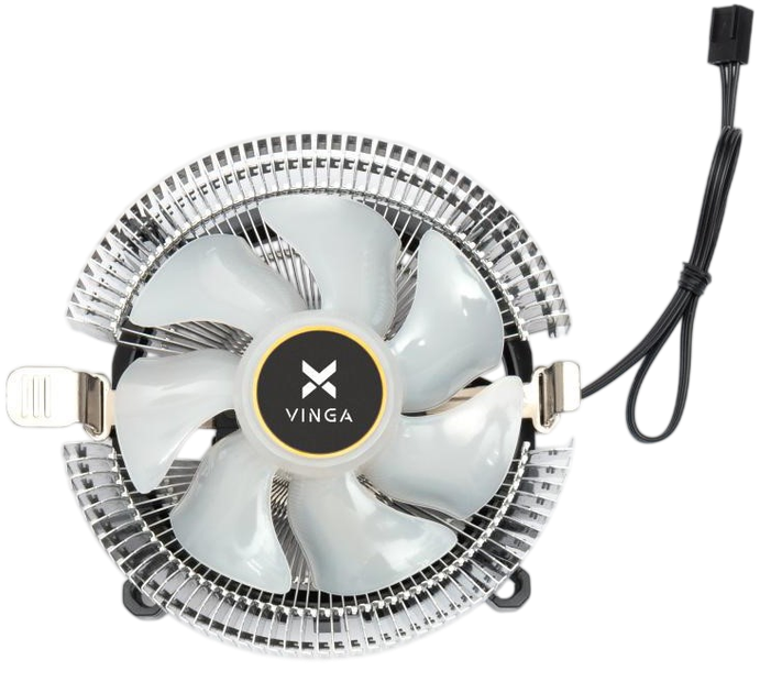 Повітряне охолодження Vinga Q6 RGB Black - зображення 2