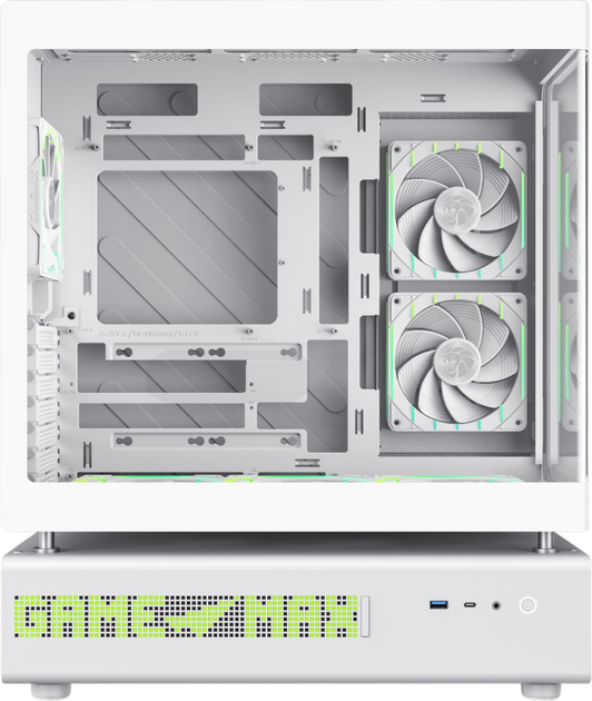 Корпус Gamemax N90 ARGB White - зображення 3